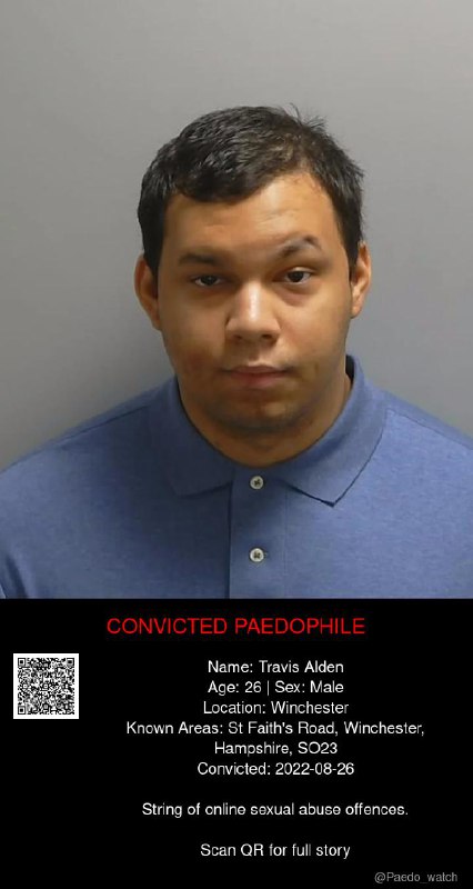 Travis Alden 26 from #Winchester - 26/08/22