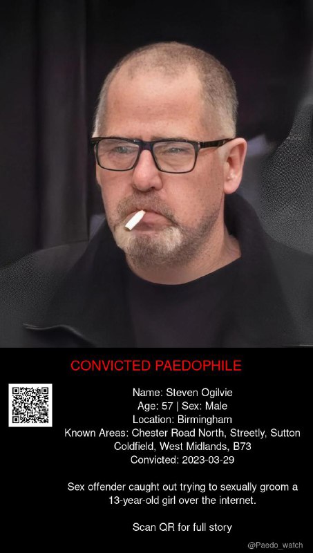 Steven Ogilvie 57 from #Birmingham - 29/03/23