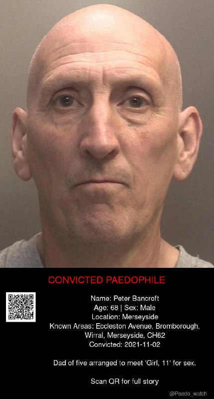 Peter Bancroft 68 from #Merseyside - 02/11/21