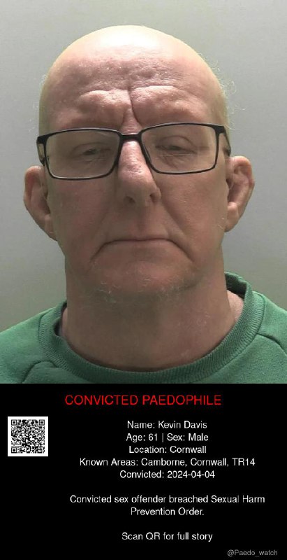 Kevin Davis 61 from #Cornwall - 04/04/24