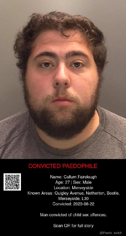 Callum Fairclough 27 from #Merseyside - 22/08/23