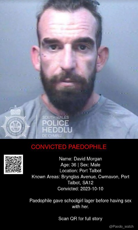 David Morgan 36 from #Port Talbot - 10/10/23