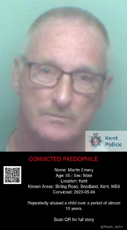 Martin Emery 65 from #Kent - 04/05/23