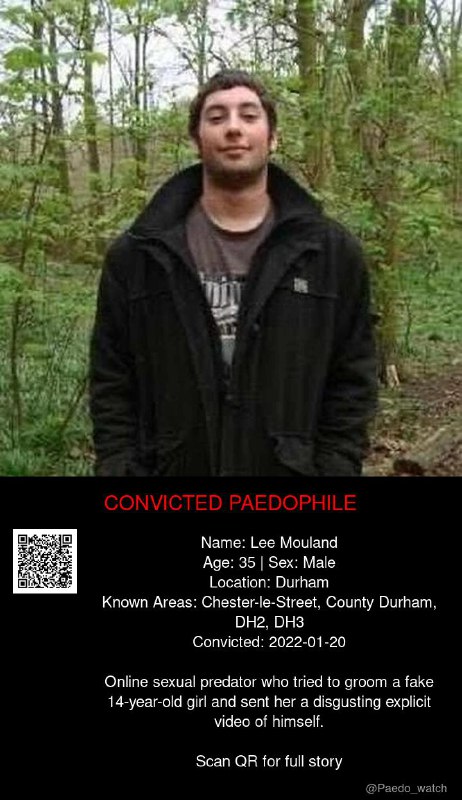 Lee Mouland 35 from #Durham - 20/01/22