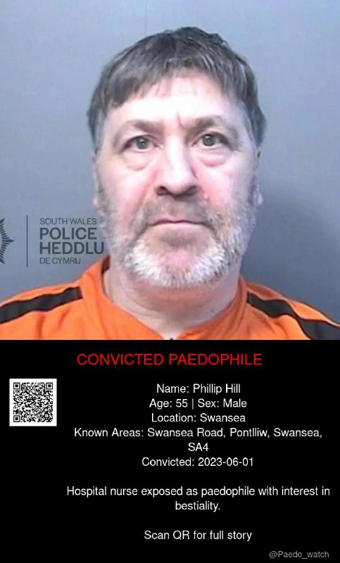 Phillip Hill 55 from #Swansea - 01/06/23