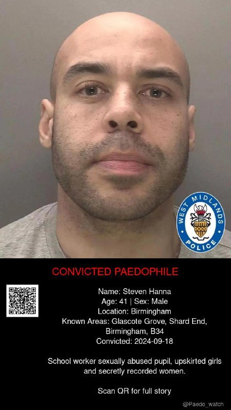 Steven Hanna 41 from #Birmingham - 18/09/24