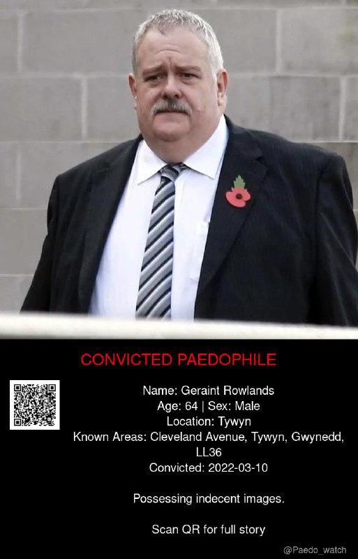 Geraint Rowlands 64 from #Tywyn - 10/03/22