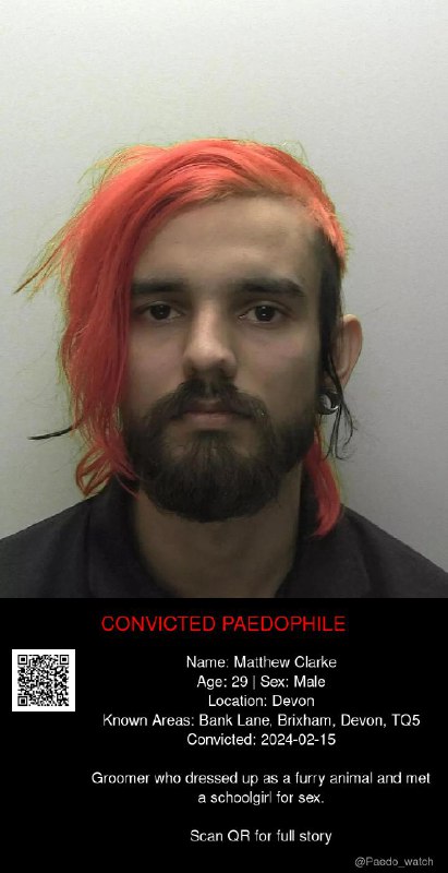 Matthew Clarke 29 from #Devon - 15/02/24