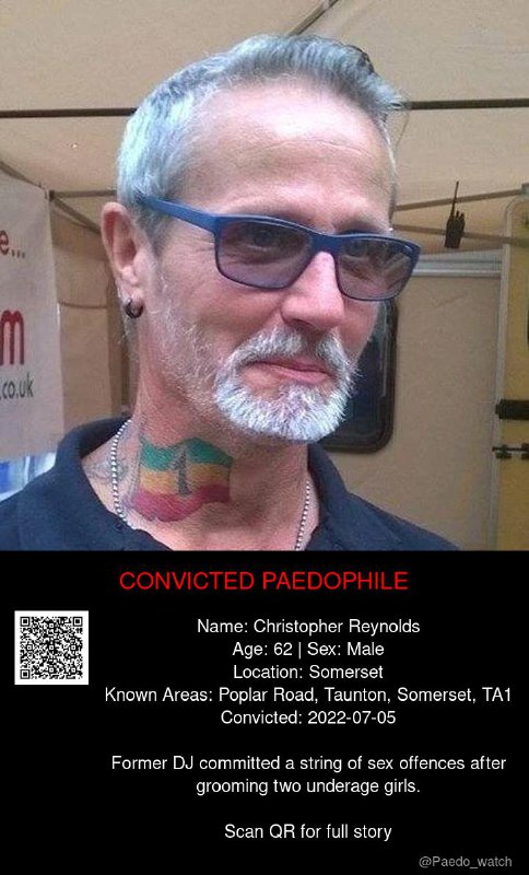 Christopher Reynolds 62 from #Somerset - 05/07/22