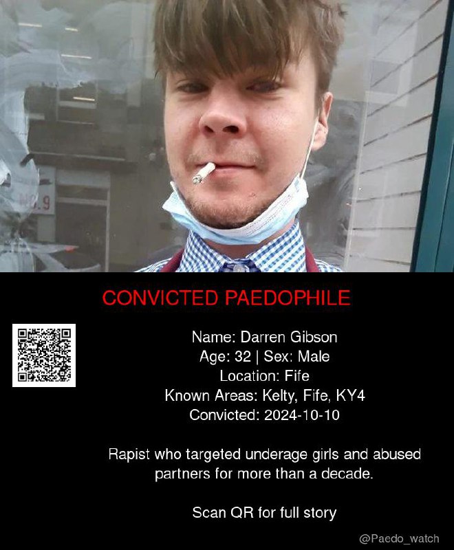 Darren Gibson 32 from #Fife - 10/10/24