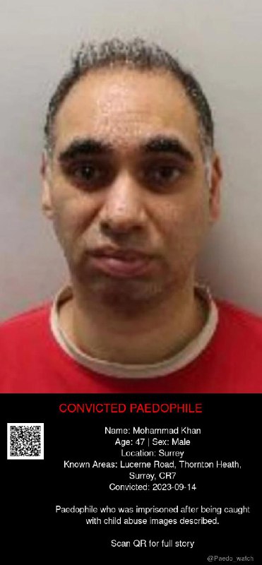 Mohammad Khan 47 from #Surrey - 14/09/23