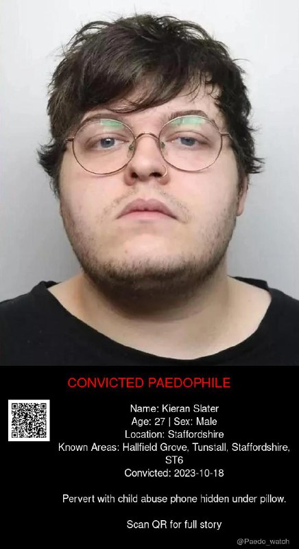 Kieran Slater 27 from #Staffordshire - 18/10/23