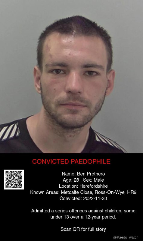 Ben Prothero 28 from #Herefordshire - 30/11/22