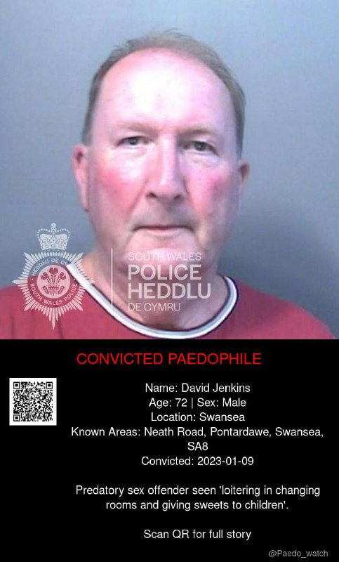 David Jenkins 72 from #Swansea - 09/01/23