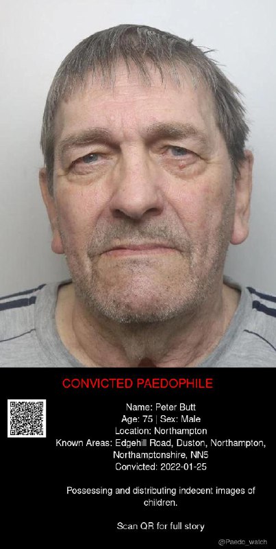Peter Butt 75 from #Northampton - 25/01/22