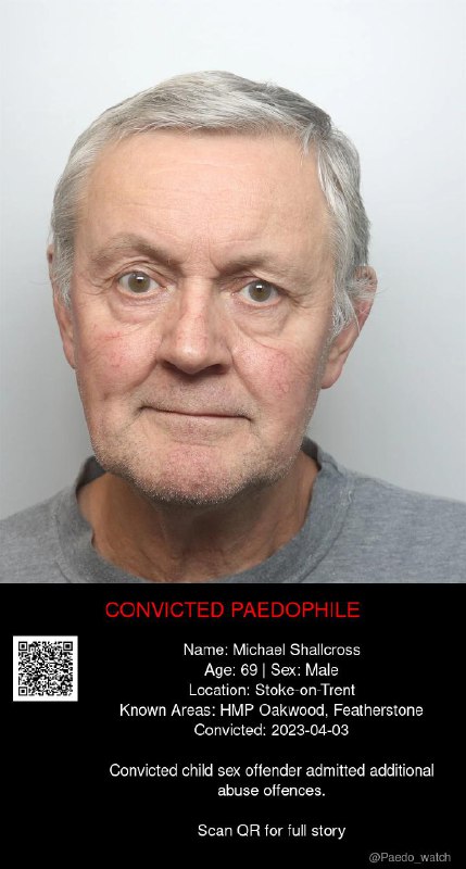 Michael Shallcross 69 from #Stoke-on-Trent - 03/04/23