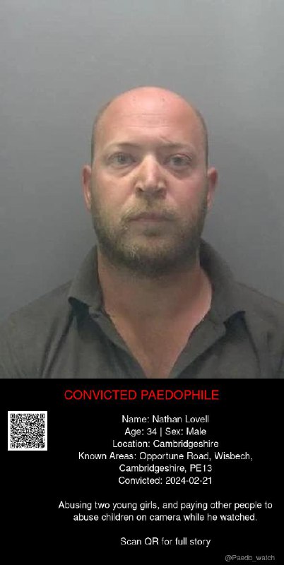 Nathan Lovell 34 from #Cambridgeshire - 21/02/24