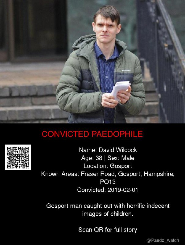 David Wilcock 38 from #Gosport - 01/02/19