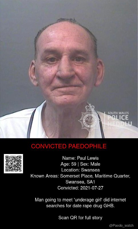 Paul Lewis 59 from #Swansea - 27/07/21