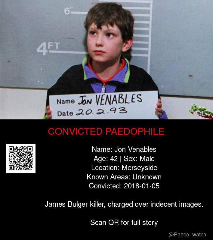 Jon Venables 42 from #Merseyside - 05/01/18