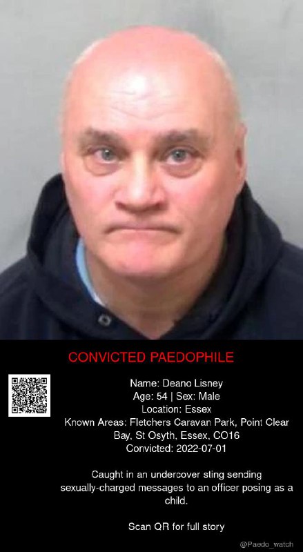 Deano Lisney 54 from #Essex - 01/07/22