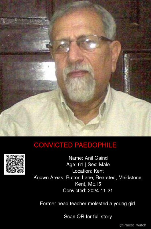 Anil Gaind 61 from #Kent - 21/11/24