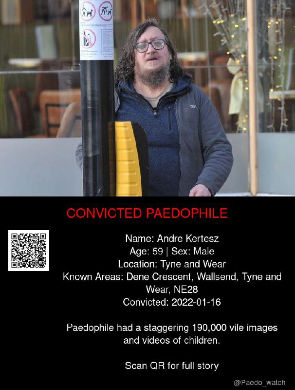 Andre Kertesz 59 from #Tyne and Wear - 16/01/22