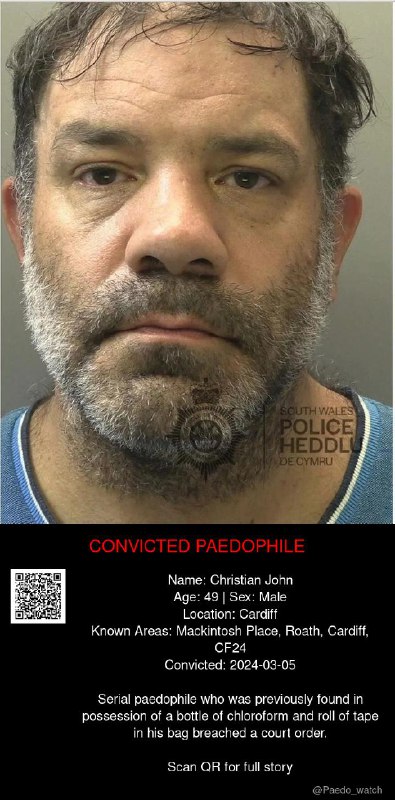 Christian John 49 from #Cardiff - 05/03/24