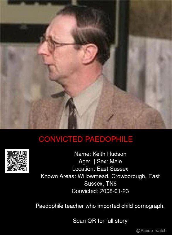 Keith Hudson  from #East Sussex - 23/01/08