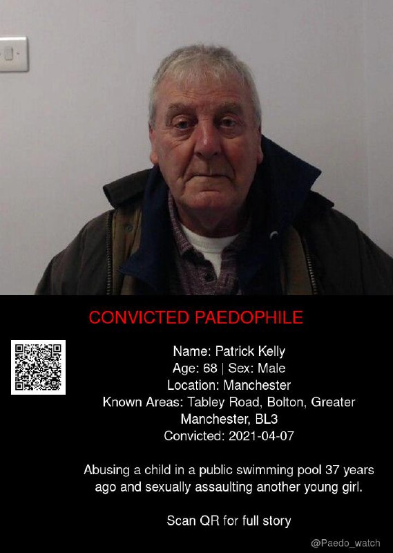 Patrick Kelly 68 from #Manchester - 07/04/21