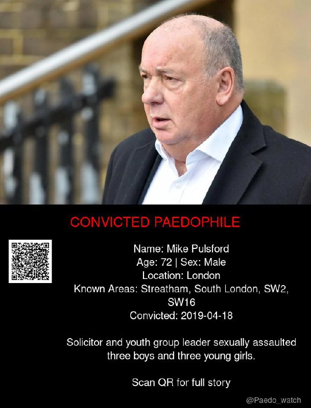 Mike Pulsford 72 from #London - 18/04/19