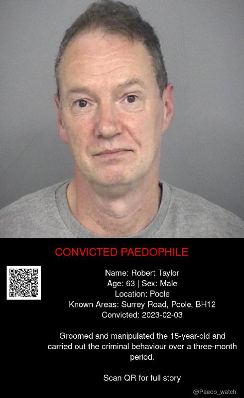 Robert Taylor 63 from #Poole - 03/02/23