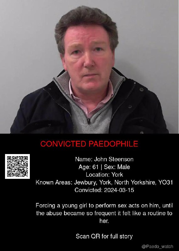 John Steenson 61 from #York - 15/03/24
