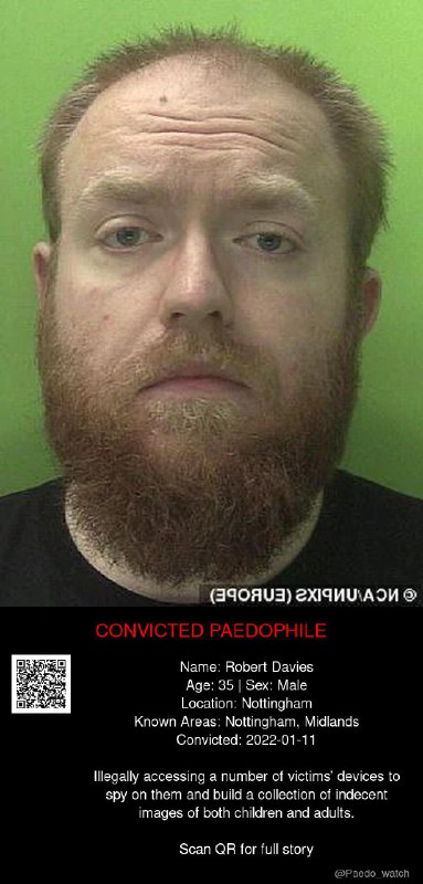 Robert Davies 35 from #Nottingham - 11/01/22