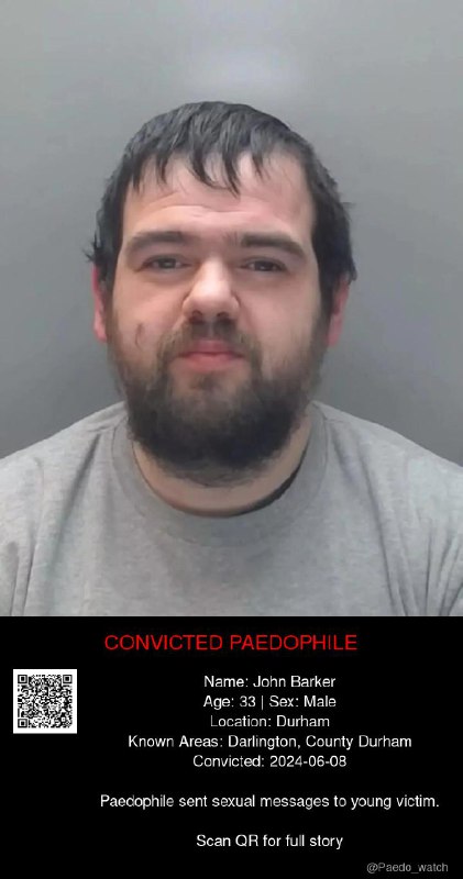 John Barker 33 from #Durham - 08/06/24