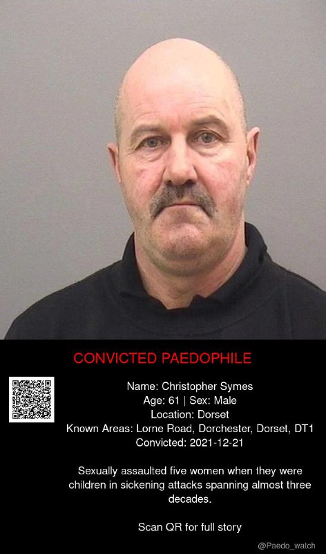 Christopher Symes 61 from #Dorset - 21/12/21