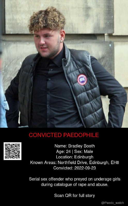 Bradley Booth 24 from #Edinburgh - 23/09/22