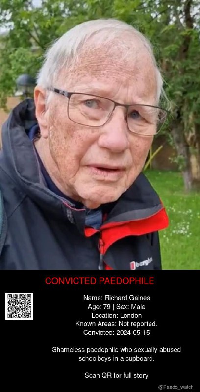 Richard Gaines 79 from #London - 15/05/24