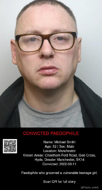 Michael Smith 52 from #Manchester - 11/03/22