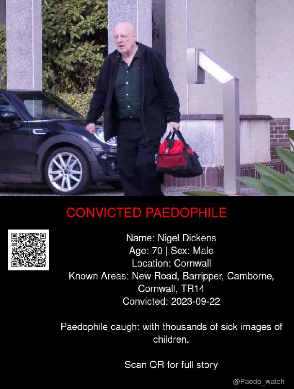 Nigel Dickens 70 from #Cornwall - 22/09/23