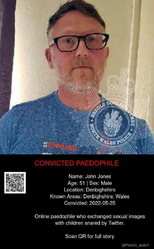 John Jones 51 from #Denbighshire - 25/05/22