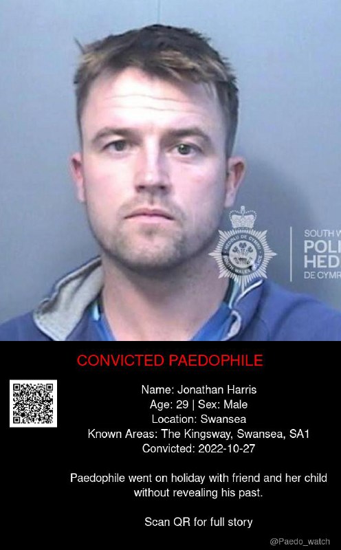 Jonathan Harris 29 from #Swansea - 27/10/22