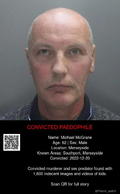 Michael McGrane 62 from #Merseyside - 20/12/22