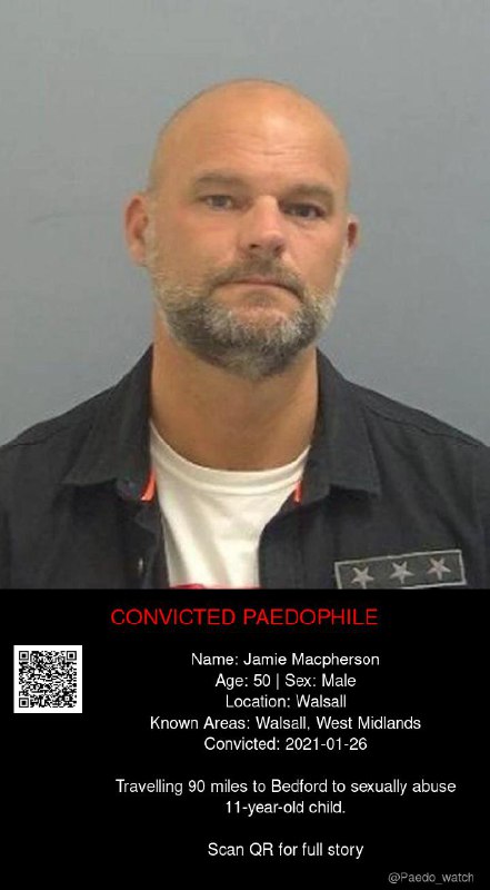 Jamie Macpherson 50 from #Walsall - 26/01/21