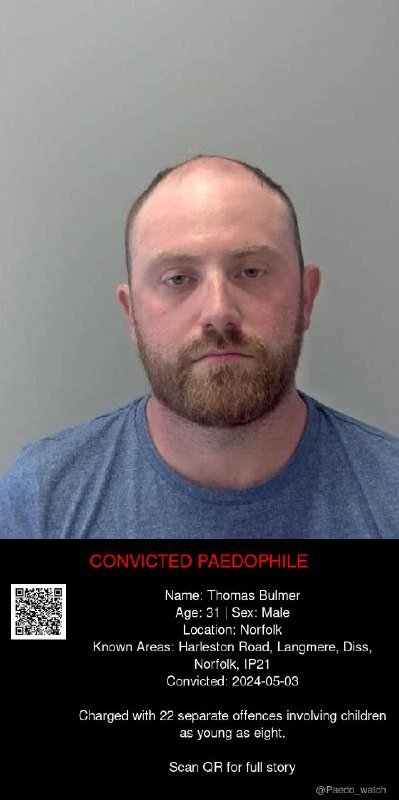Thomas Bulmer 31 from #Norfolk - 03/05/24