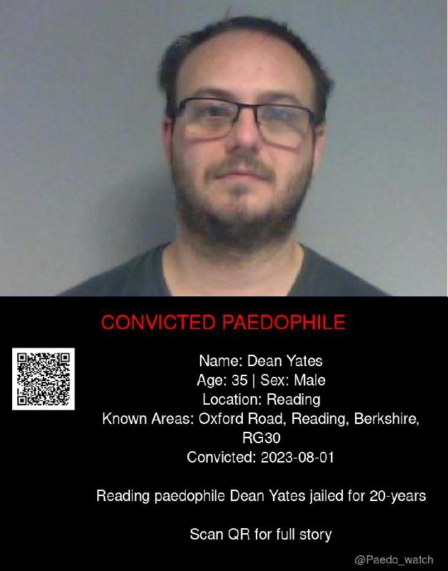 Dean Yates 35 from #Reading - 01/08/23