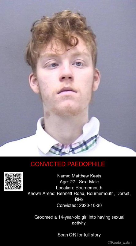 Matthew Keets 27 from #Bournemouth - 30/10/20