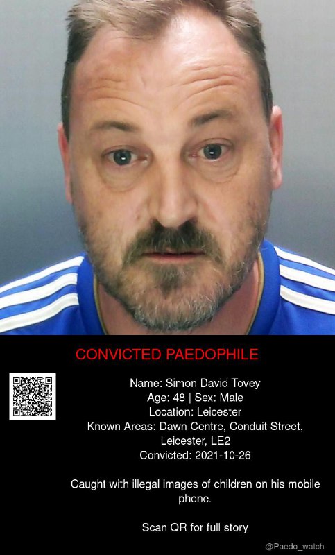 Simon David Tovey 48 from #Leicester - 26/10/21