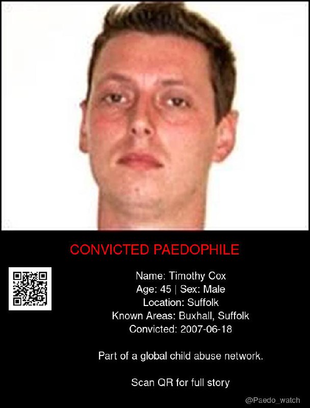 Timothy Cox 45 from #Suffolk - 18/06/07