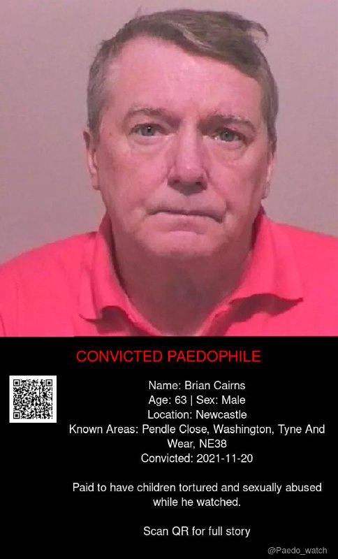 Brian Cairns 63 from #Newcastle - 20/11/21